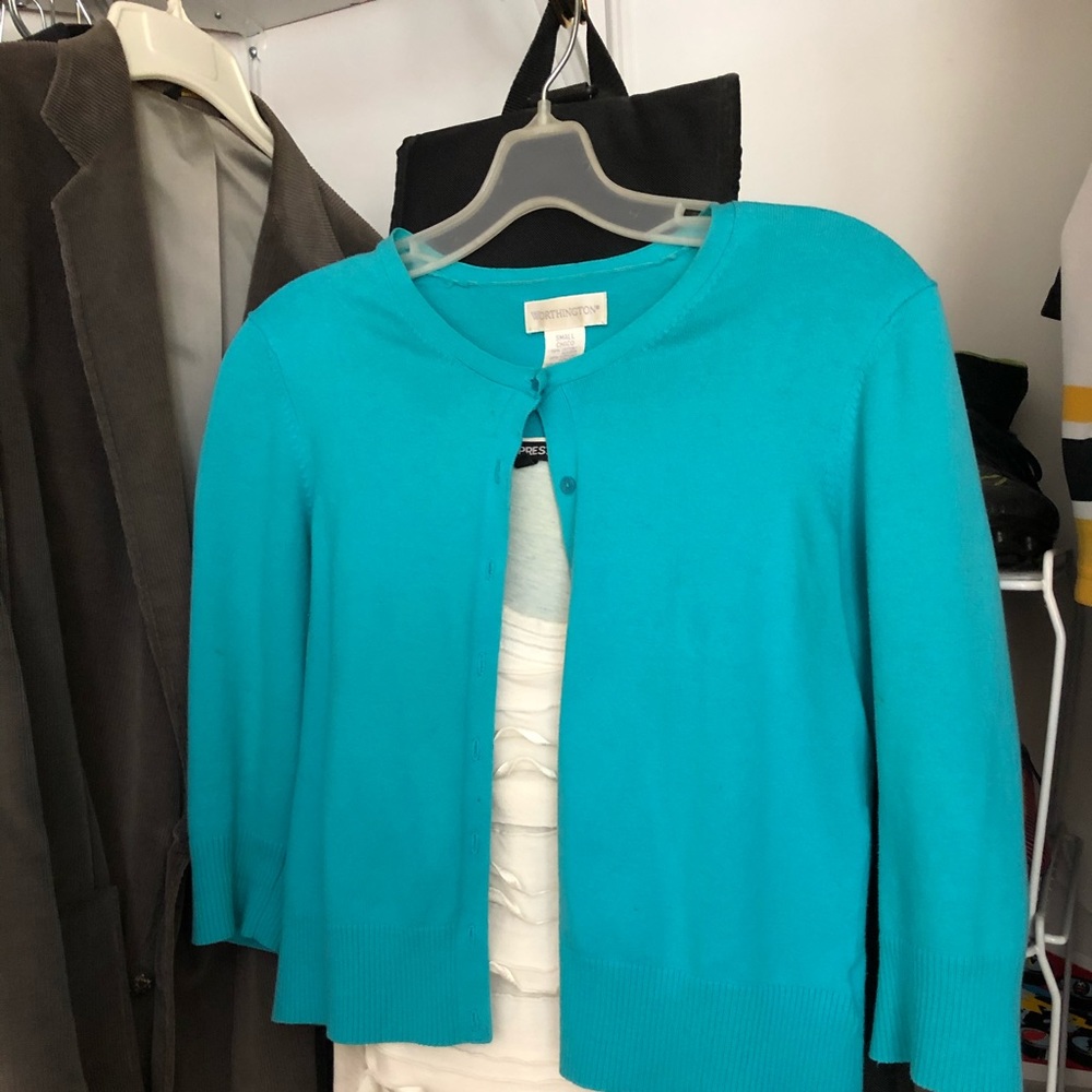 Shirt and cardigan